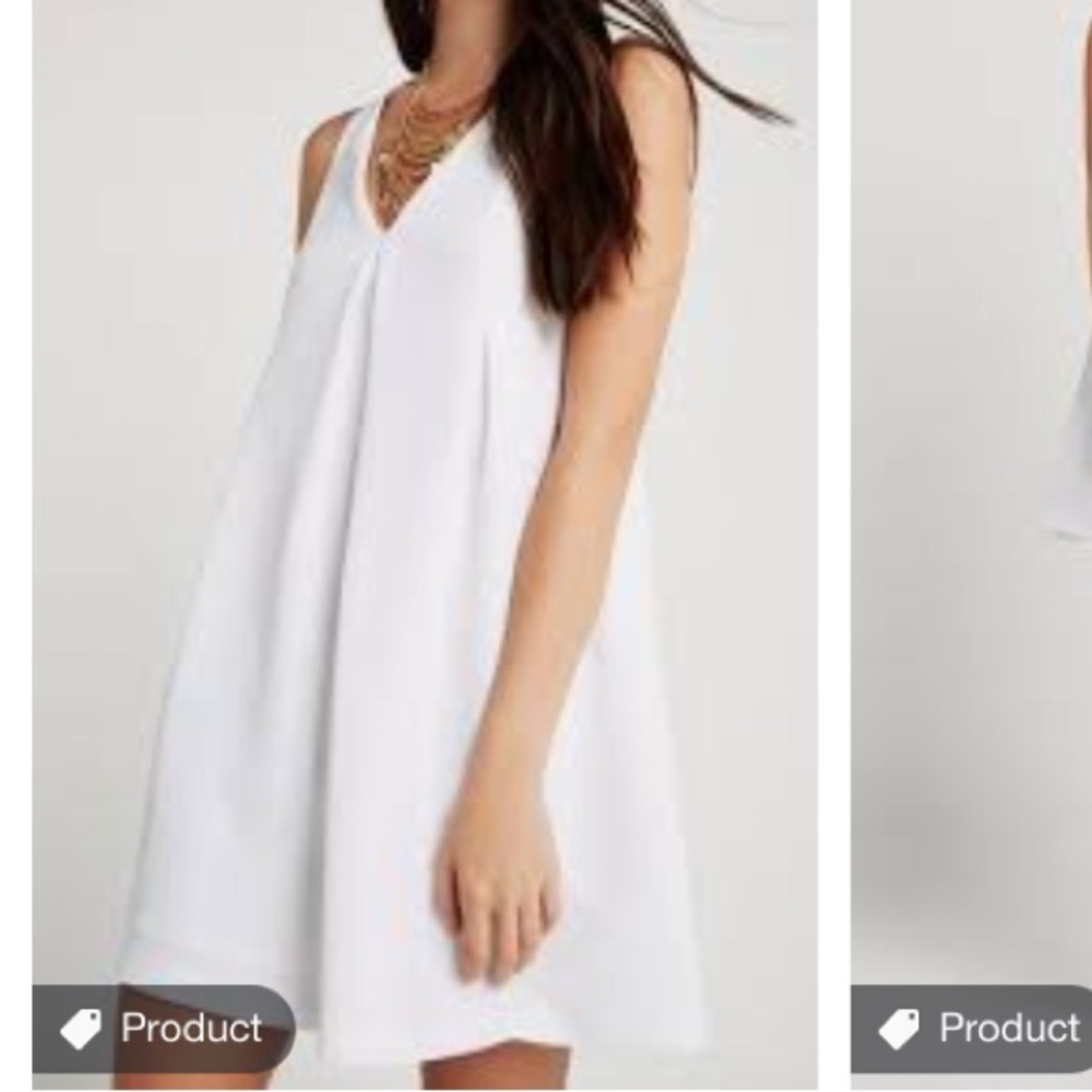 BCBGeneration White Swing dress